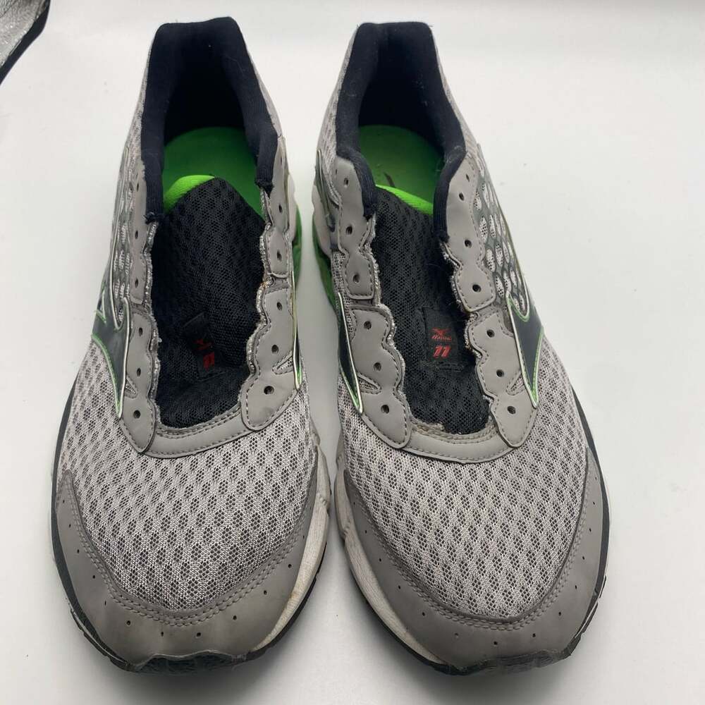 Mizuno Wave Inspire 11 Running Shoes Size 11 Grey Mesh (R1016)